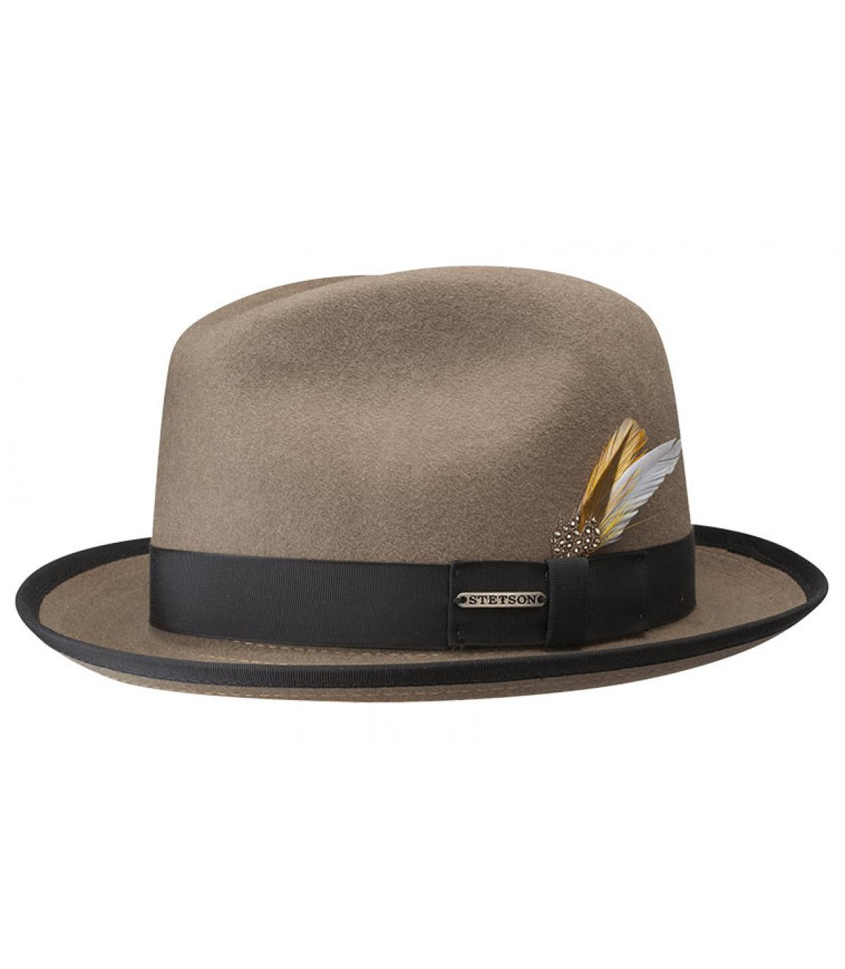 Wolvilten Stetson hoed Oberlin almond